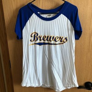 PINK Brewers T shirt